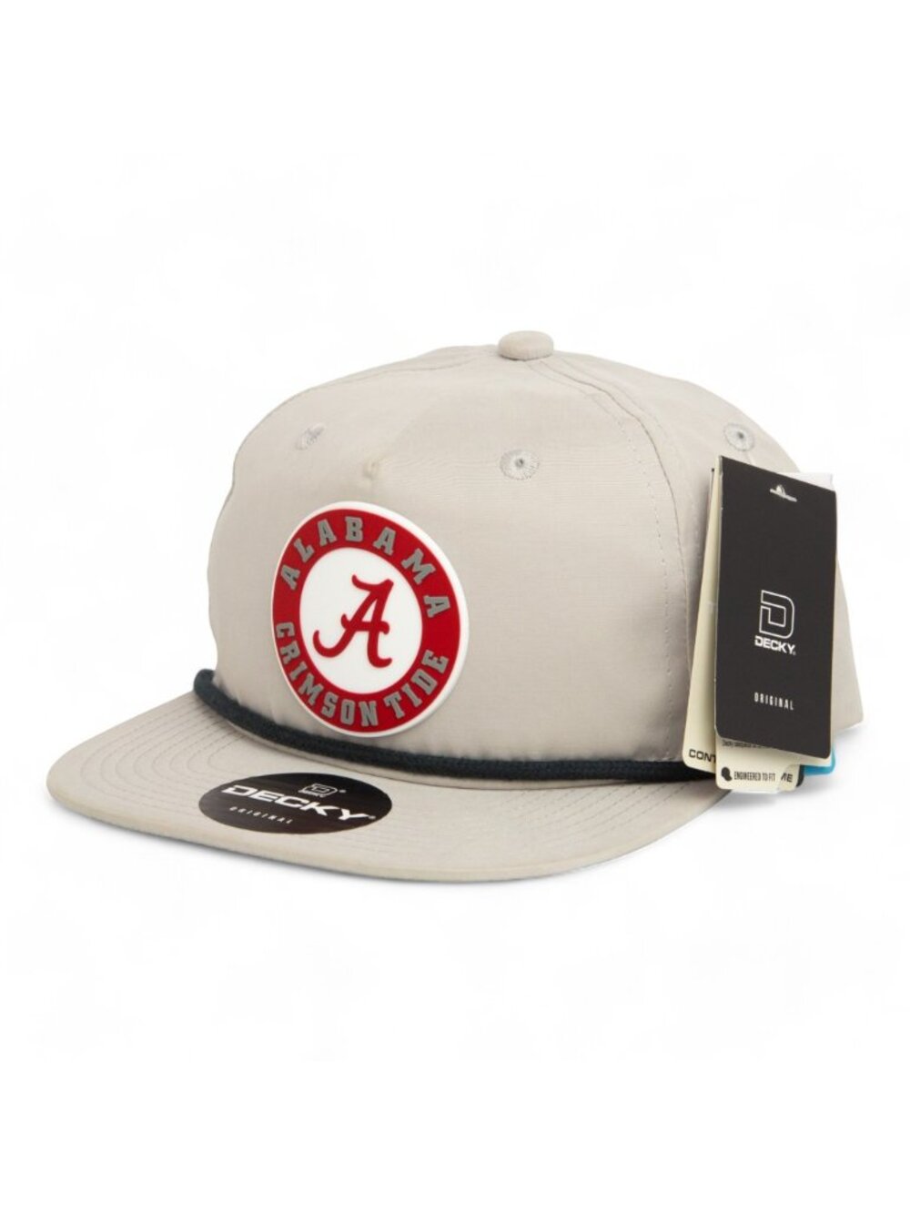 Alabama Crimson Tide 3D Classic Rope Hat- Grey/ Charcoal